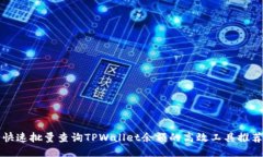 快速批量查询TPWallet余额的高效工具推荐