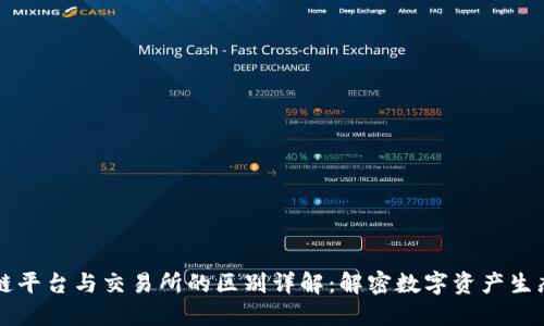 区块链平台与交易所的区别详解：解密数字资产生态系统