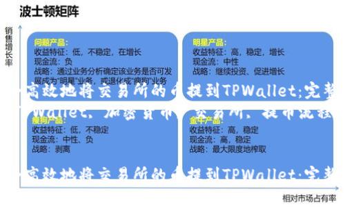 如何安全高效地将交易所的币提到TPWallet：完整指南  
关键词：TPWallet, 加密货币, 交易所, 提币流程  


如何安全高效地将交易所的币提到TPWallet：完整指南